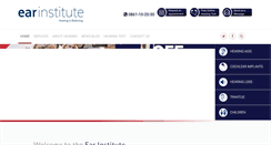 Desktop Screenshot of earinstitute.co.za